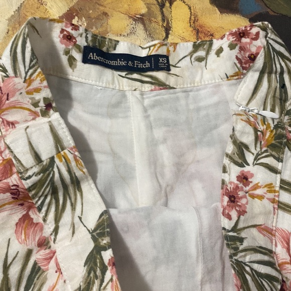 Abercrombie & Fitch Short Linen Set 🦃 1 Hour Sale🦃 - Picture 6 of 7